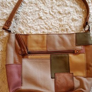 Small the Sak multi color leather crossbag